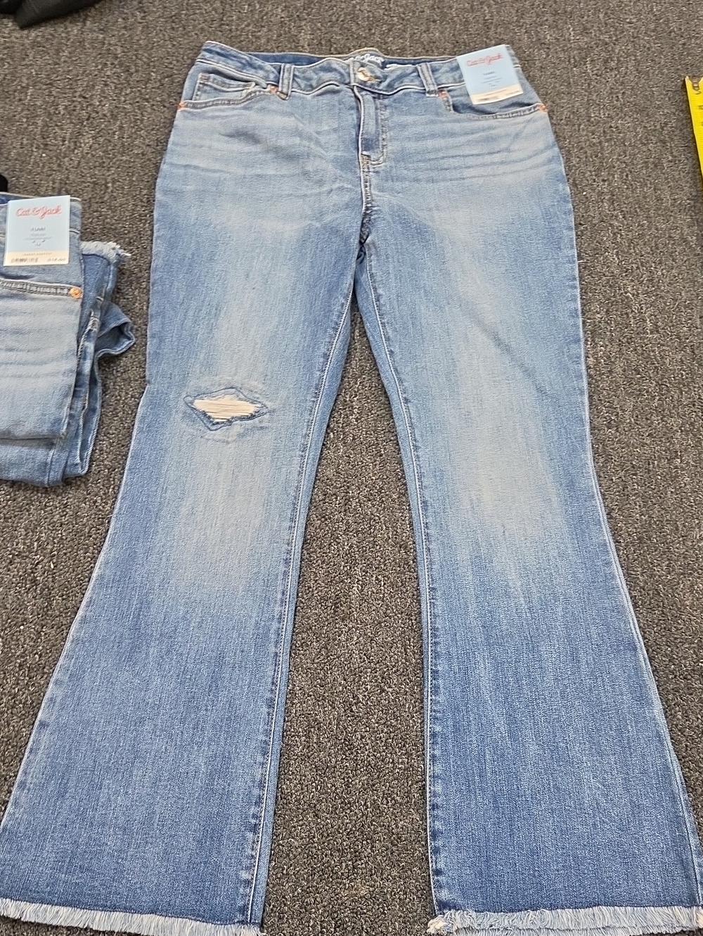 (#1C) Cat & Jack 3 Pairs Of Flare Jeans